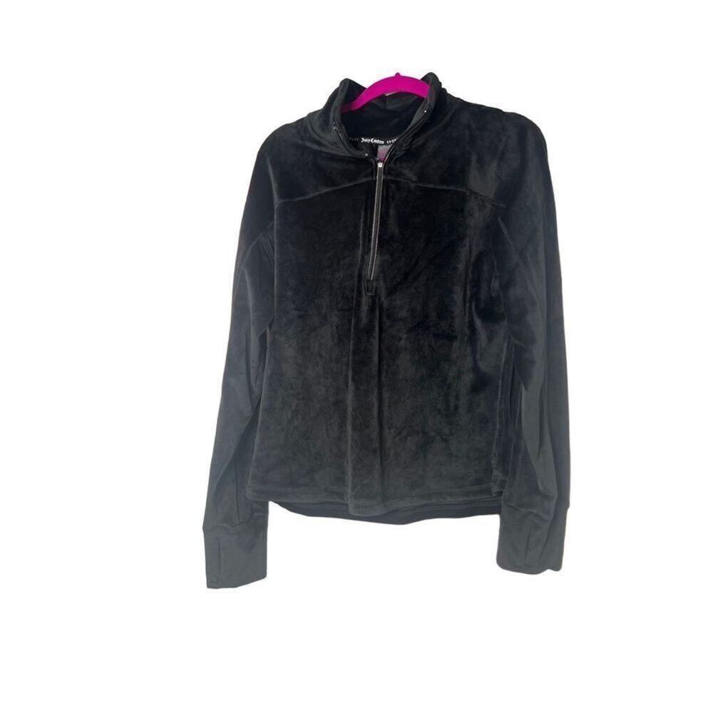 JUICY COUTURE BLACK SWEATSHIRT SIZE L‎